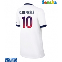 Paris Saint-Germain Ousmane Dembele #10 Gostujuci Dres za Ženska 2026-27 Kratak Rukav